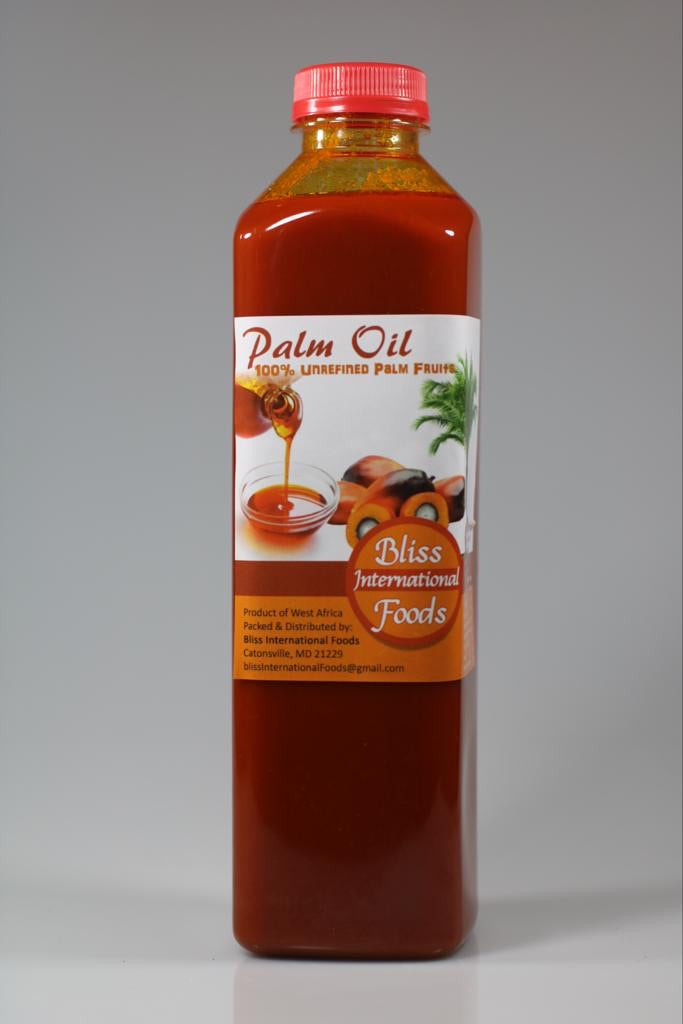 Bliss Palm Oil 32oz/1 Litre