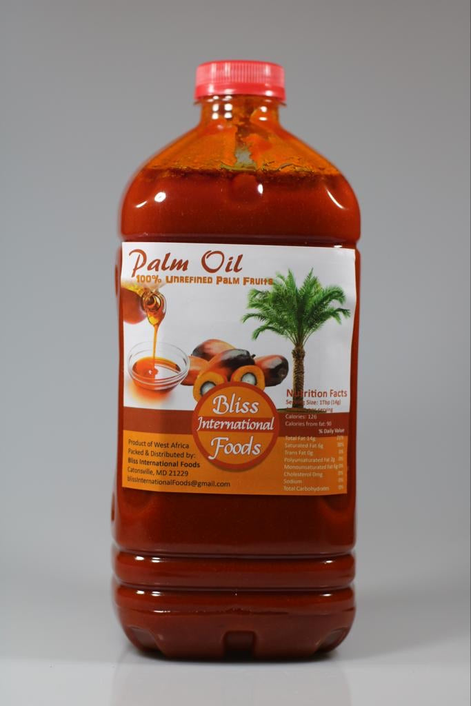 Bliss Palm Oil 64oz