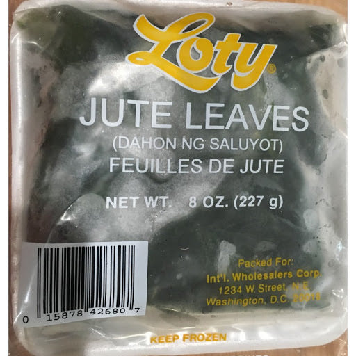 Frozen Jute Leaves (Ewedu) (Available for Same-Day Local Delivery and Curbside Pickup Only)