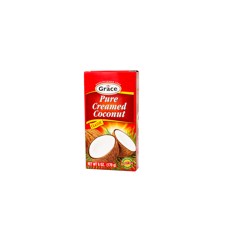 Grace Pure Creamed Coconut 170g (Available for Same-Day Local Delivery and Curbside Pickup Only)