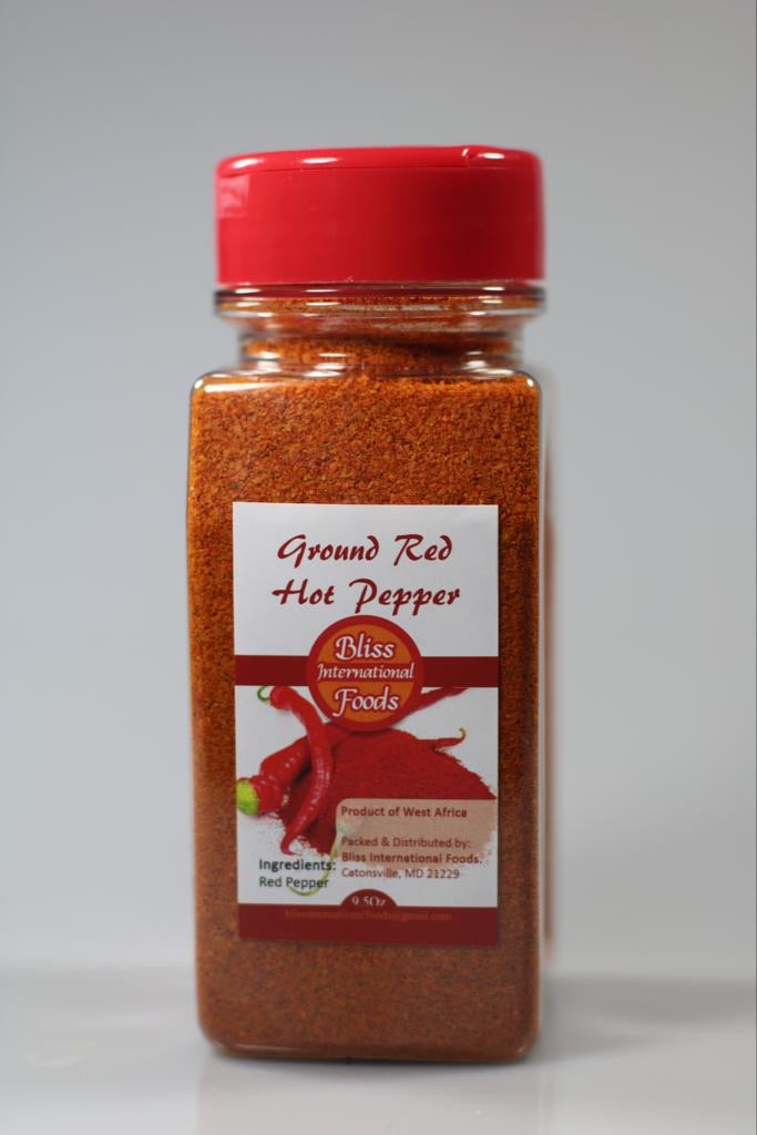 Ground Red Hot Pepper (Chilli Pepper/Ata Gbigbe)