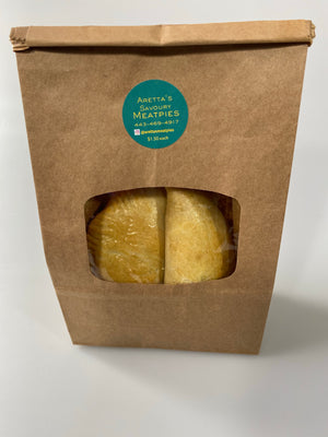 Aretta’s Savory Meatpies (5 in a bag)  (Only available for Curbside pickup and Local Same-Day delivery)