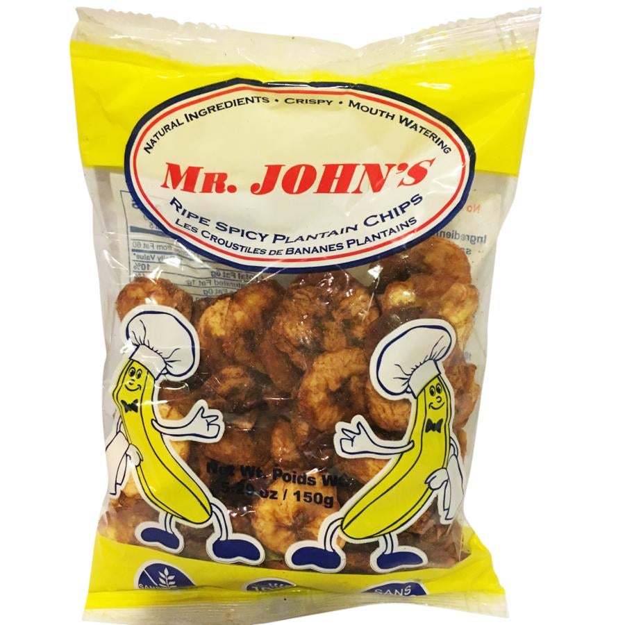 Mr. John’s Ripe Spicy Plantain Chips